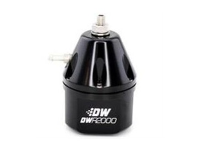 DeatschWerks DWR2000 Adjustable Fuel Pressure Regulator Black