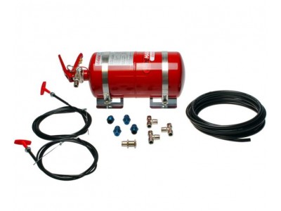 Lifeline Zero 2000 Fire Marshal 4.0 ltr Steel Fire Extinguisher System