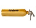 Lifeline 1.0kg ABC Dry Powder Hand Held Fire Extinguisher Gold